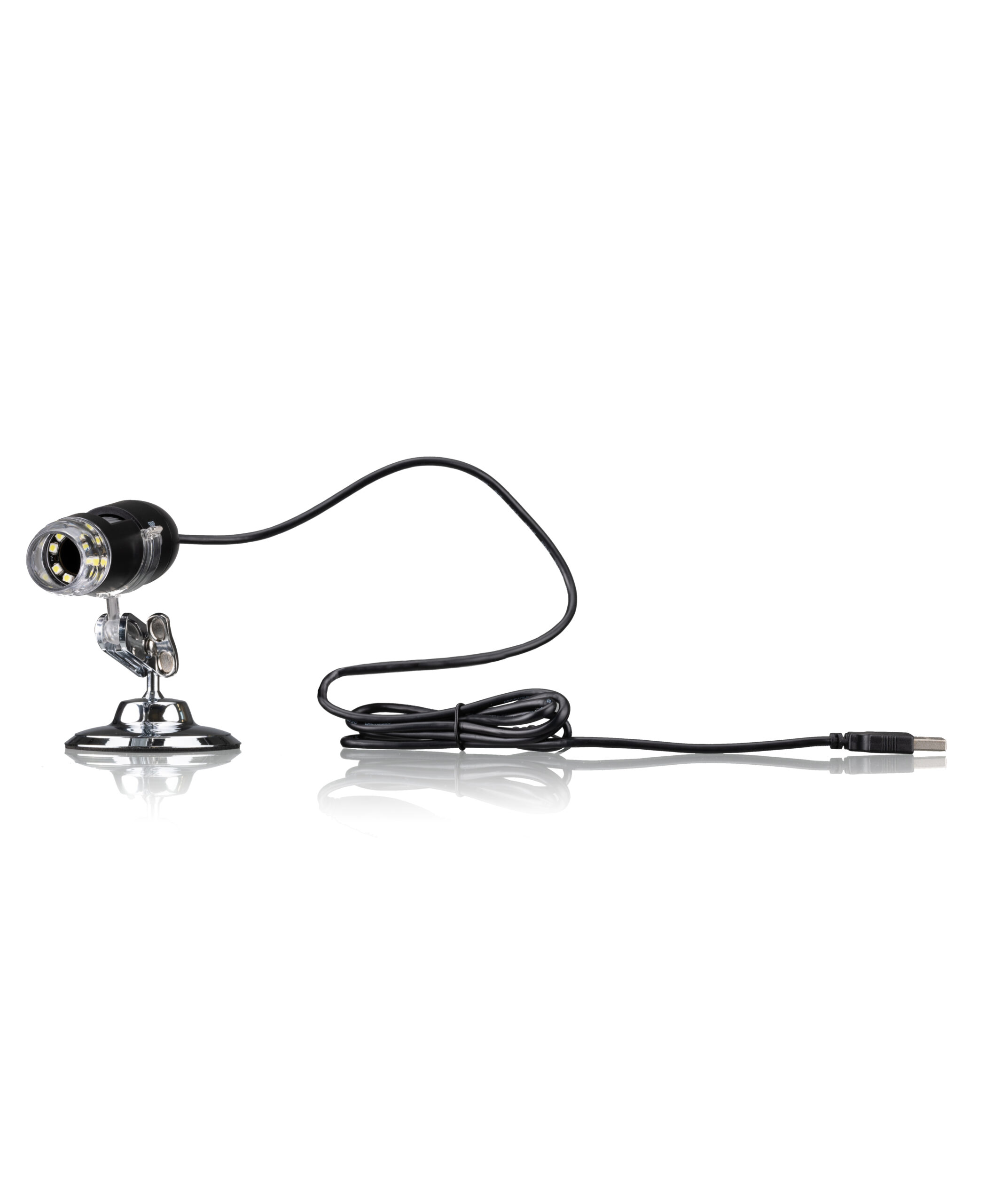 USB digitalni mikroskop Bresser s povećanjem do 1000x i Full HD rezolucijom. Snimajte fotografije, video i vršite mjerenja na PC-u uz LED rasvjetu i stalak.