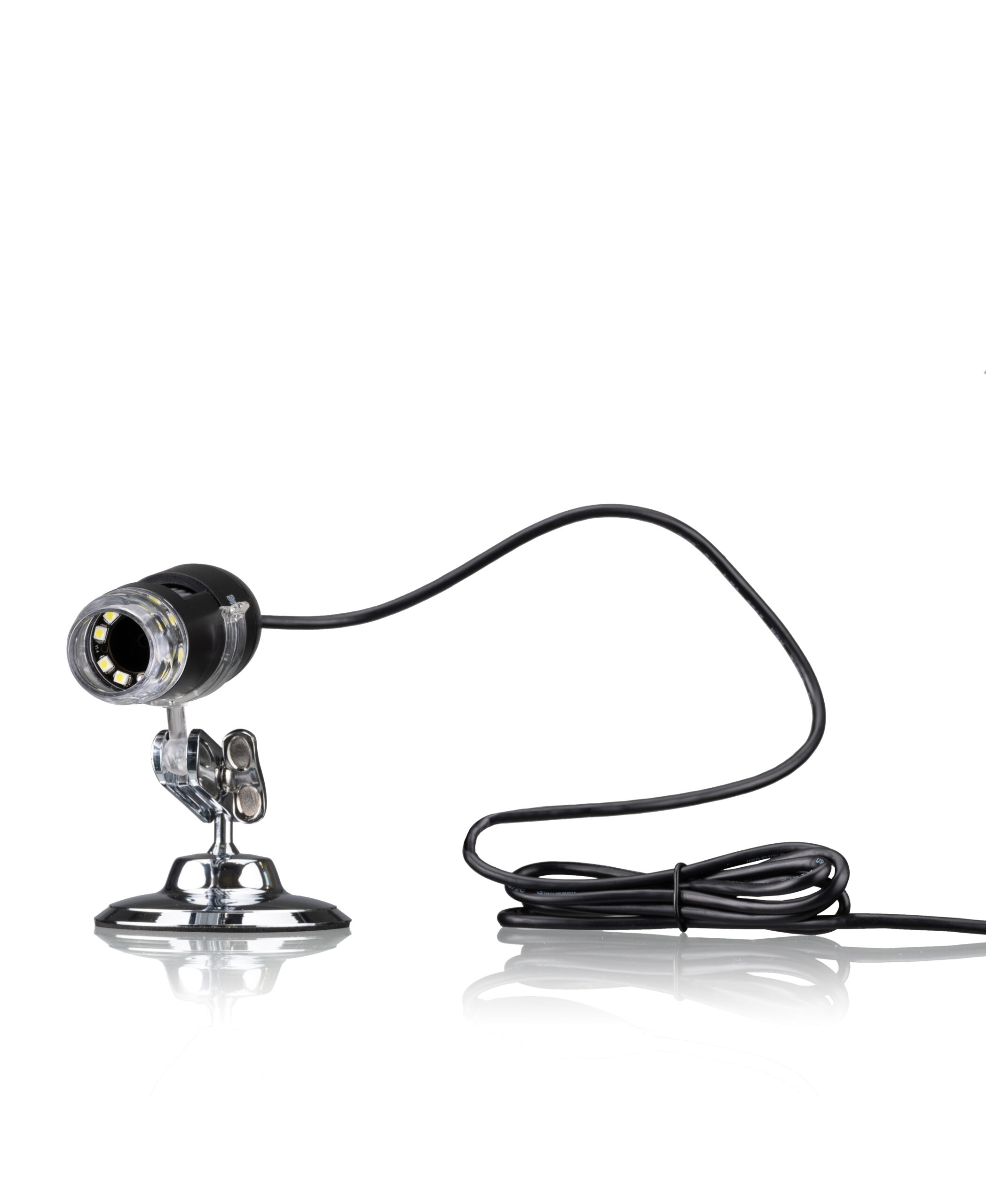 USB digitalni mikroskop Bresser s povećanjem do 1000x i Full HD rezolucijom. Snimajte fotografije, video i vršite mjerenja na PC-u uz LED rasvjetu i stalak.